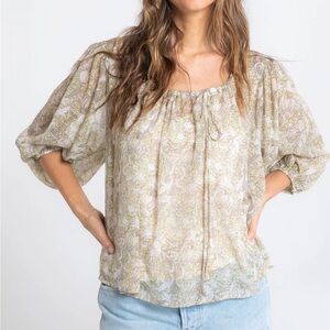 Lovestitch Sheer Blouse NWT